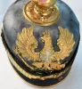 Prussian Landwehr Infantry Officers Pickelhaube with case. Visuel 4